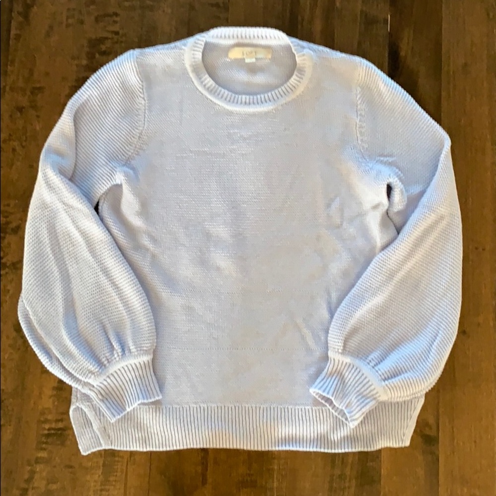 Loft light blue sweater